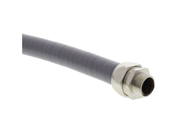 Wiska 10109032 BMCG-PVC-S-12-LG skyddsslang, grå, 12 mm, 30 m