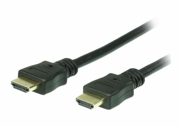 ATEN - HDMI-kabel med Ethernet - HDMI hann til HDMI hann - 5 m - skjermet - svart - for ATEN VE1801, VM5404, VM5808; VanCryst VE1801, VM0808, VM540...