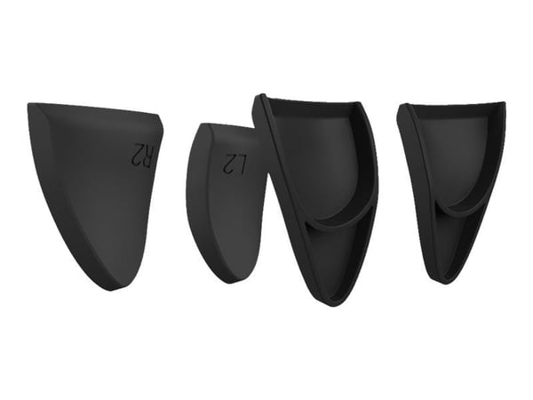 White Shark Hook - Knapphettesett for spillkontroll - svart - for Sony DualSense