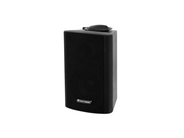 Omnitronic 80710506, 2-veis, Koblet med ledninger (ikke trådløs), 15 W, 100 - 20000 Hz, Svart