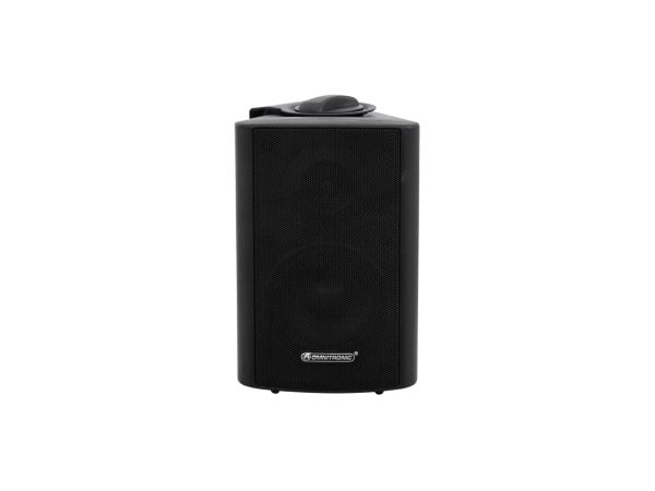 Omnitronic 80710506, 2-veis, Koblet med ledninger (ikke trådløs), 15 W, 100 - 20000 Hz, Svart