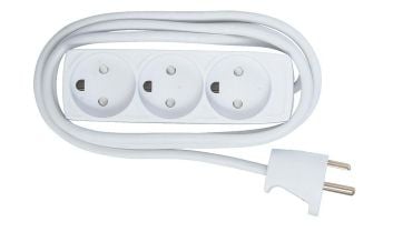 Microconnect GRU035WDK, 5 m, Sisätila, Tyyppi K, Tyyppi K, 1,5 mm², Valkoinen