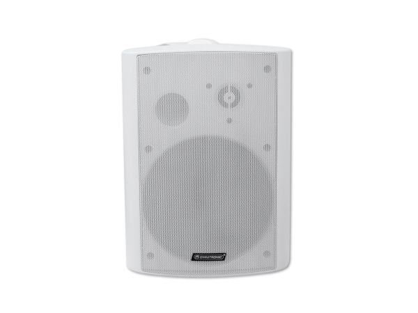 Omnitronic 80710531, 2-veis, Koblet med ledninger (ikke trådløs), 40 W, 70 - 20000 Hz, Hvit