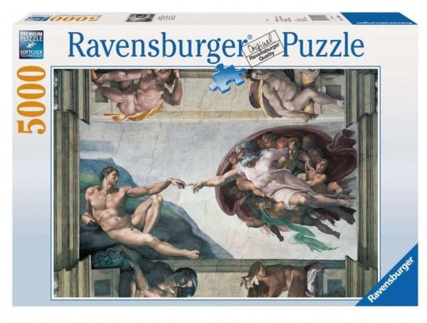 Ravensburger 17408, 5000 kpl, Taide