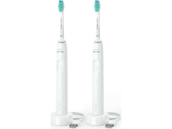 Philips 3100 Series HX3675 - Tannbørstesett - hvit