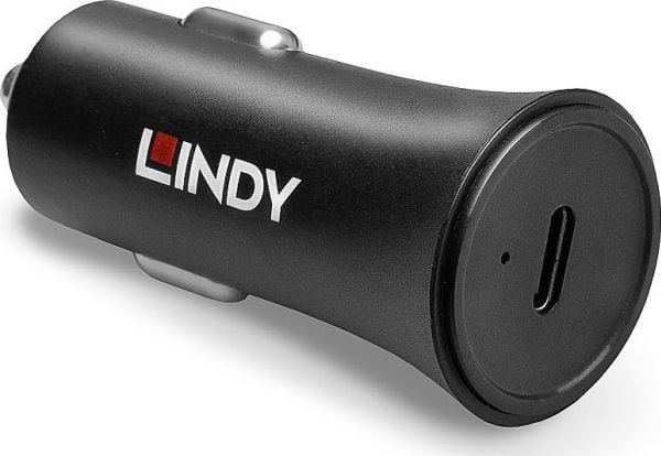 Lindy 73301, Automaattinen, sikarin sytytin, 12 V, 3 A, musta