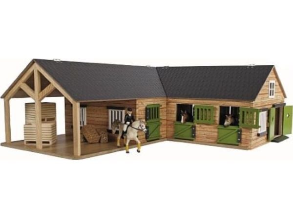 Hipo Hestestall 4 bokser Vask 68x77x27cm