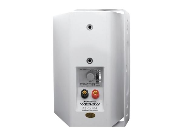 Omnitronic 80710523, 2-veis, Koblet med ledninger (ikke trådløs), 30 W, 100 - 20000 Hz, Hvit