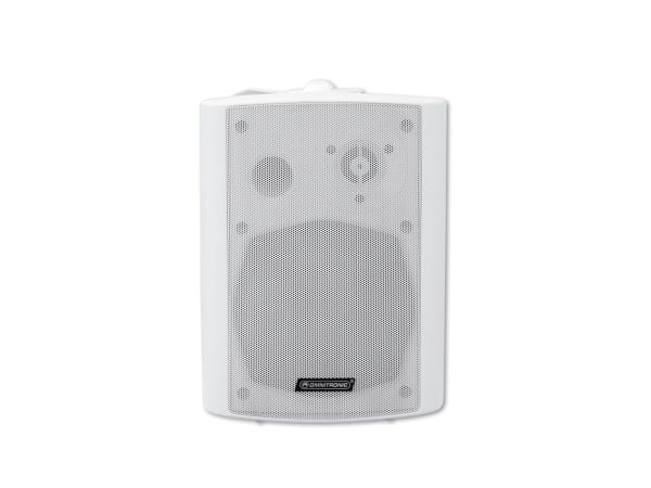 Omnitronic 80710523, 2-veis, Koblet med ledninger (ikke trådløs), 30 W, 100 - 20000 Hz, Hvit