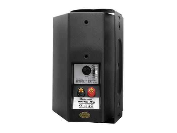 Omnitronic 80710512, 2-veis, Koblet med ledninger (ikke trådløs), 20 W, 100 - 20000 Hz, Svart