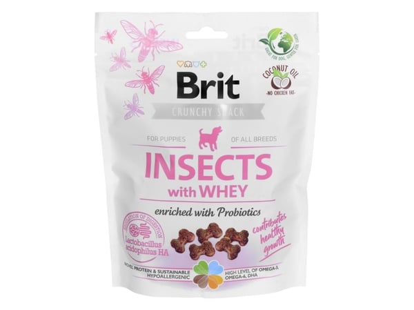 Brit Care Dog valp-godis, insekt 200 g