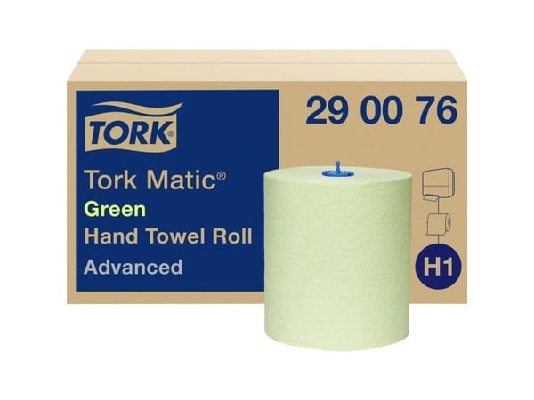 Tork 290076, Papir, Grønn, Kartong, 210 mm, 150 m, 19 cm
