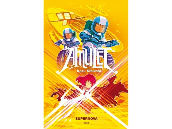 Amuletti 8: Supernova | Kazu Kibuishi | Kieli: Tanska