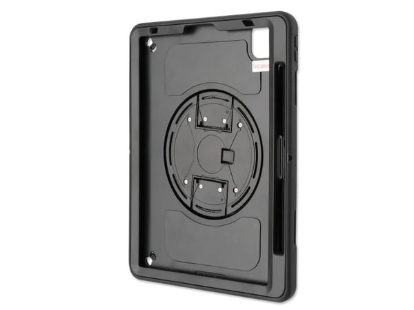 4smarts GRIP - Baksidedeksel for nettbrett - robust - termoplast-polyuretan (TPU) - svart - 10.2" - for Apple 10.2-inch iPad (7. generasjon, 8. gen...