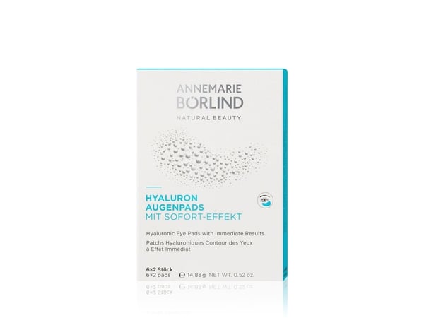 Annemarie Börlind Hyalluronic Eye Pads - for dame 14 g