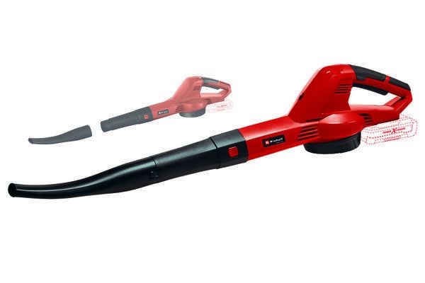 Einhell GE-CL 18/1 Li E-Solo, Håndholdt løvblåser, 210 km/t, 105 m³/t, Svart, Rød, 12000 RPM, Batteri - SOLO
