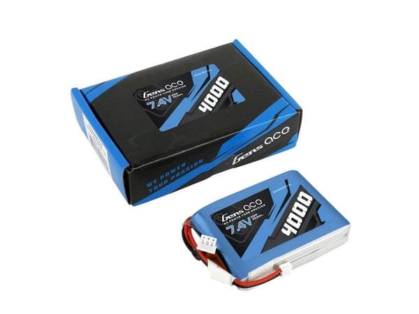 LiPo Gens Ace 4000mAh 7,4V 1C batteri