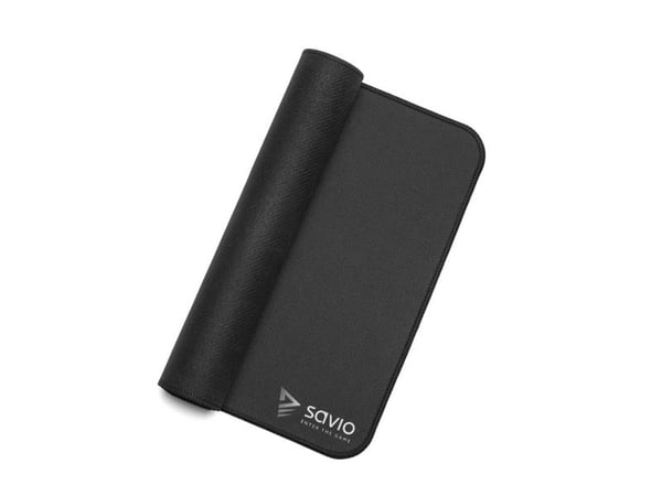 Savio Black Edition Precision Control XXL, Sort, Monokromatisk, Gummi, Antiskliunderlag, Musematte til gaming