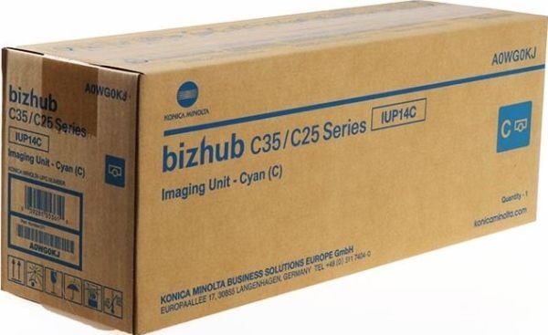 Konica Minolta IUP-14C - Cyan - original - bildebehandlingsenhet for skriver - for bizhub C35, C35P