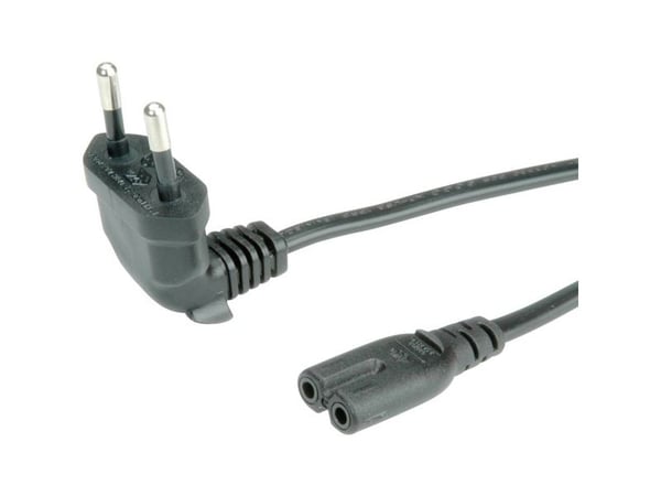 ROLINE CEE 7/16/IEC320 C7, 1,8 m, 1,8 m, CEE7/16, C7-sulku, 250 V, 2,5 A