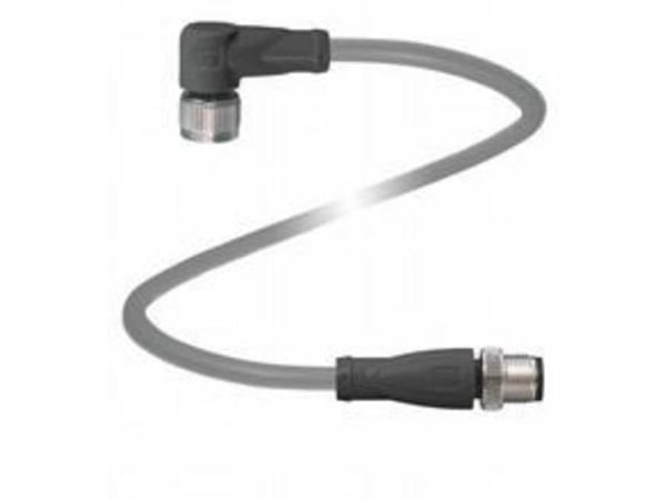 Pepperl+Fuchs 114706 Anturi/toimilaitteen liitin M12 Liitin, suora, liitäntä, kulmikas 2,00 m Napaluku (RJ): 4 1 kpl 1 kpl