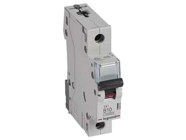 Legrand TX3, Miniatyr-automatsikring, Type B, IP20, 240 - 415 V