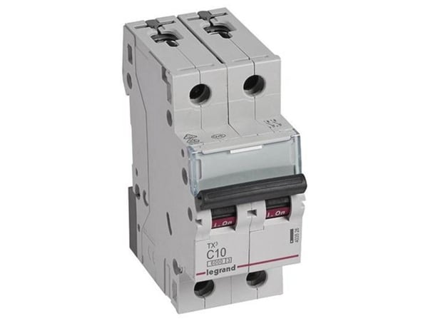 Legrand Automatsäkring/överströmsbrytare S302 C10 TX3 10A 6kA 403526