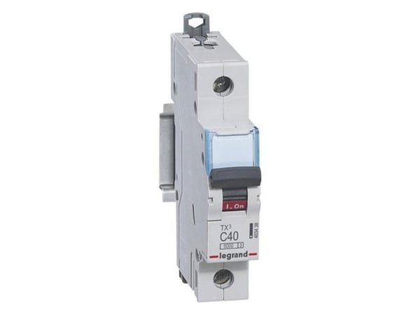 Legrand TX3, Dvärgbrytare, Typ C, IP20, 240 - 415 V