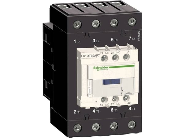 Kytkin 80A 4P+1NO+1NC 230VAC 230VAC