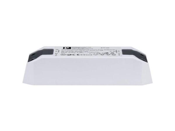 Paulmann 977.62, Elektronisk lystransformator, Sort, Hvit, 50 W, 230 V, 12 V, II