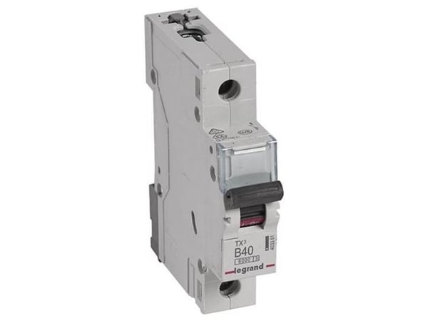 Legrand TX3, Dvärgbrytare, Typ B, IP20, 240 - 415 V