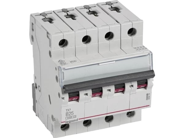 Legrand automatsäkring S304 B25 TX3 25A 6kA 403419