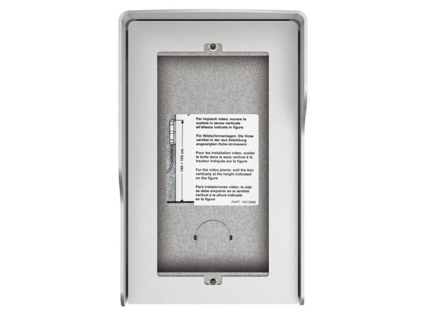 LEGRAND 350621 AP-KASTEN 2 MODUULI TÄYSMETALLIA