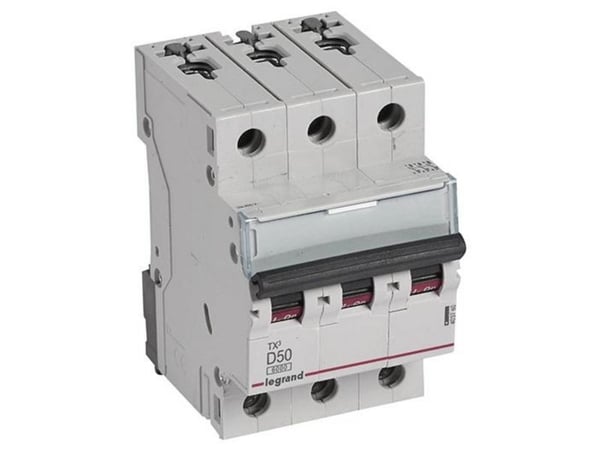 Legrand TX3, Dvärgbrytare, Typ D, IP20, 240 - 415 V