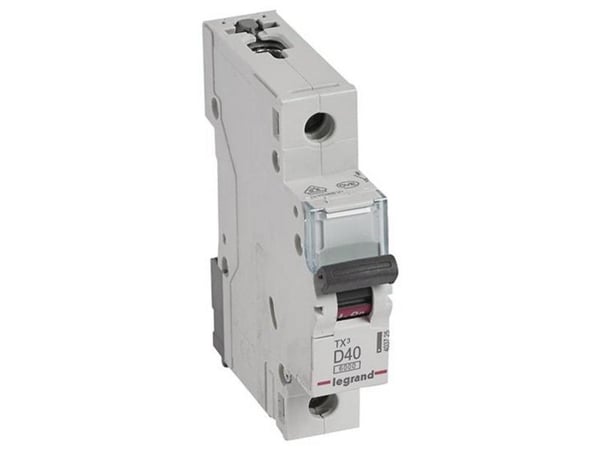 Legrand TX3, Dvärgbrytare, Typ D, IP20, 240 - 415 V