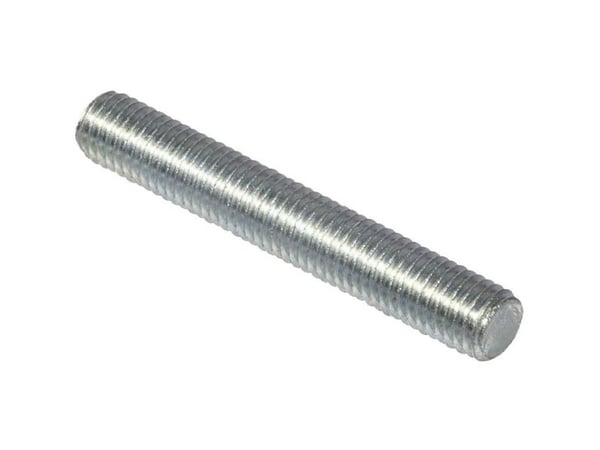 Fischer 544593, M6, Stål, Fullt gjenget stang, Galvanisert, DIN EN ISO 898-1, 80 mm