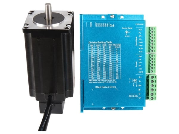 Joy-it askelmoottori Nema23-04cl 3 Nm 4.2 A Akselin halkaisija: 8 mm