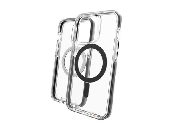 Gear4 D3O Santa Cruz Snap-beskyttelsesveske, Apple iPhone 13 Pro, klar/svart