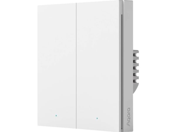 Aqara Smart Wall Switch H1 (neutraalilla kaksoiskulkuvarrella)