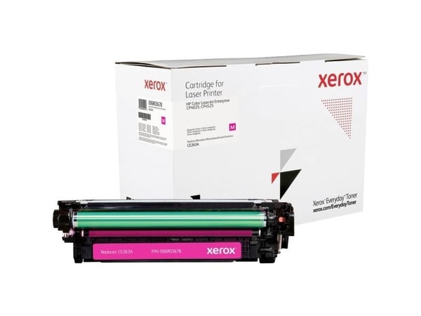 Everyday™ Magenta Toner by compatible with HP 648A (CE263A), Standard capacity, 11000 sivua, 11000 sivua, Magenta, 1 kpl