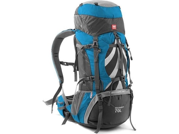 Naturehike vaellusreppu NH70B07-B 70 l + 5 l musta