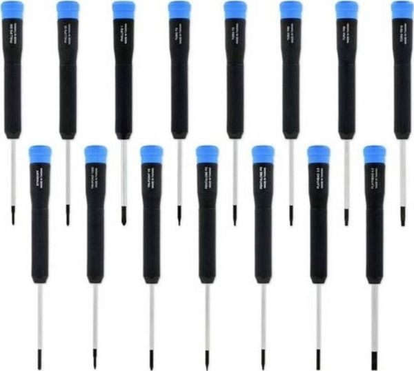 iFixit Marlin - Tarkkuusruuvimeisselisarja - 15 kpl - työkalurullassa