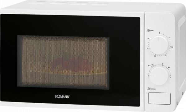 Bomann MW 6014 CB - Mikrobølgeovn - 20 liter - 700 W - hvit