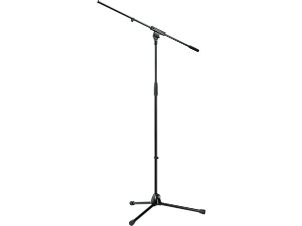 König & Meyer 21060-300-55, Rett mikrofonstativ, Tripod-base, Sort, Stål, 3/8", 92,5 cm
