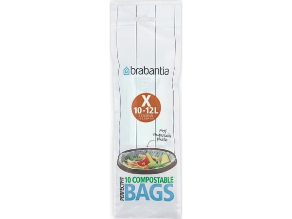 Brabantia 118685, 12 l, Hvit, Belgia, 520 mm, 360 mm, 100 g