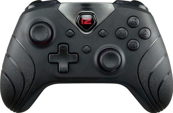 Ready2Music Switch Pro Pad X, Gamepad, Nintendo Switch, Hjem-knapp, Valg-knapp, Startknapp, Turboknapp, Trådløs, Sort, Innebygget