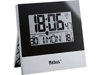 Mebus alarm clock, thermometer, clock (41787)