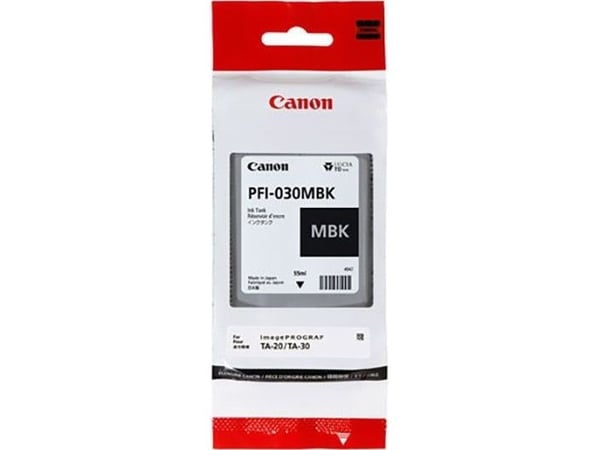 Canon PFI-030 MBK, Väriainepohjainen muste, 55 ml, 1 kpl