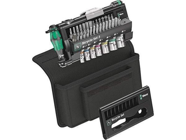 Wera 05004172001, Sykkelverktøy, Verktøyssett til sykkel, Sort, Grønn, T10, T15, T20, T25, T27, T30, T40, 210 mm, 65 mm