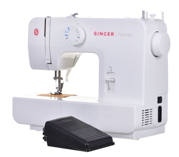 SINGER 1408, Valkoinen, Ompelu, 4-vaiheinen, Vaihtuva